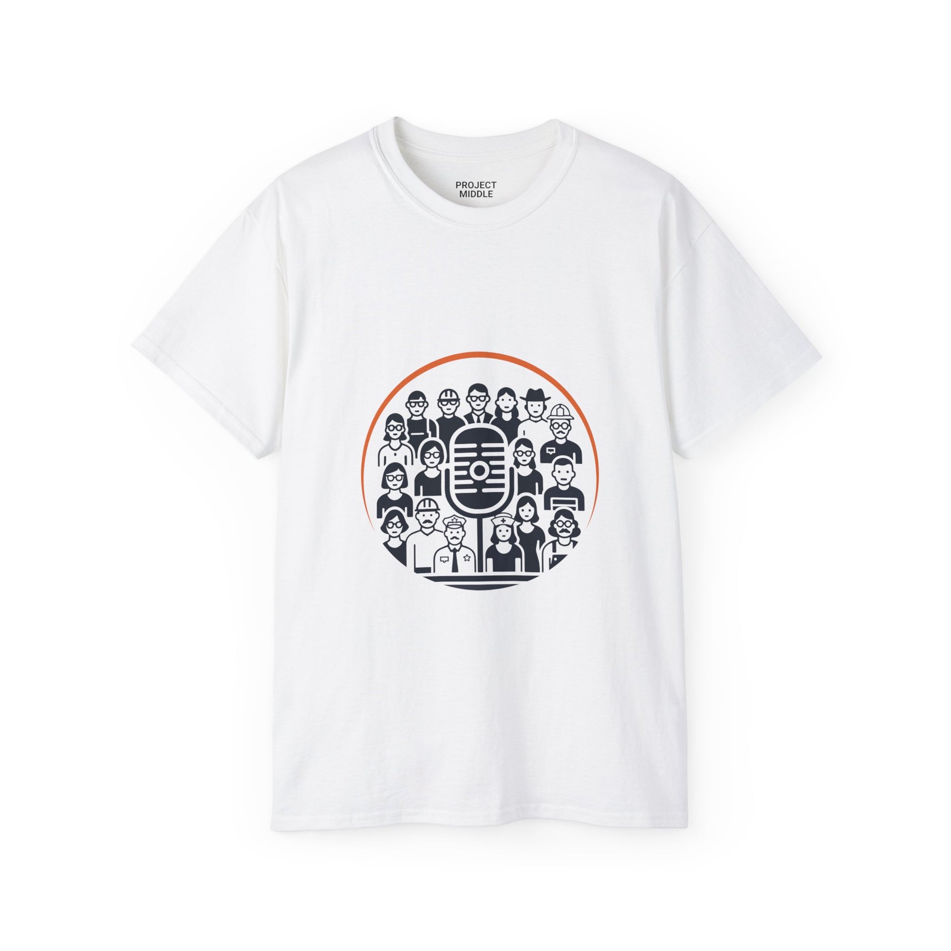 Project Middle Logo Unisex Tee