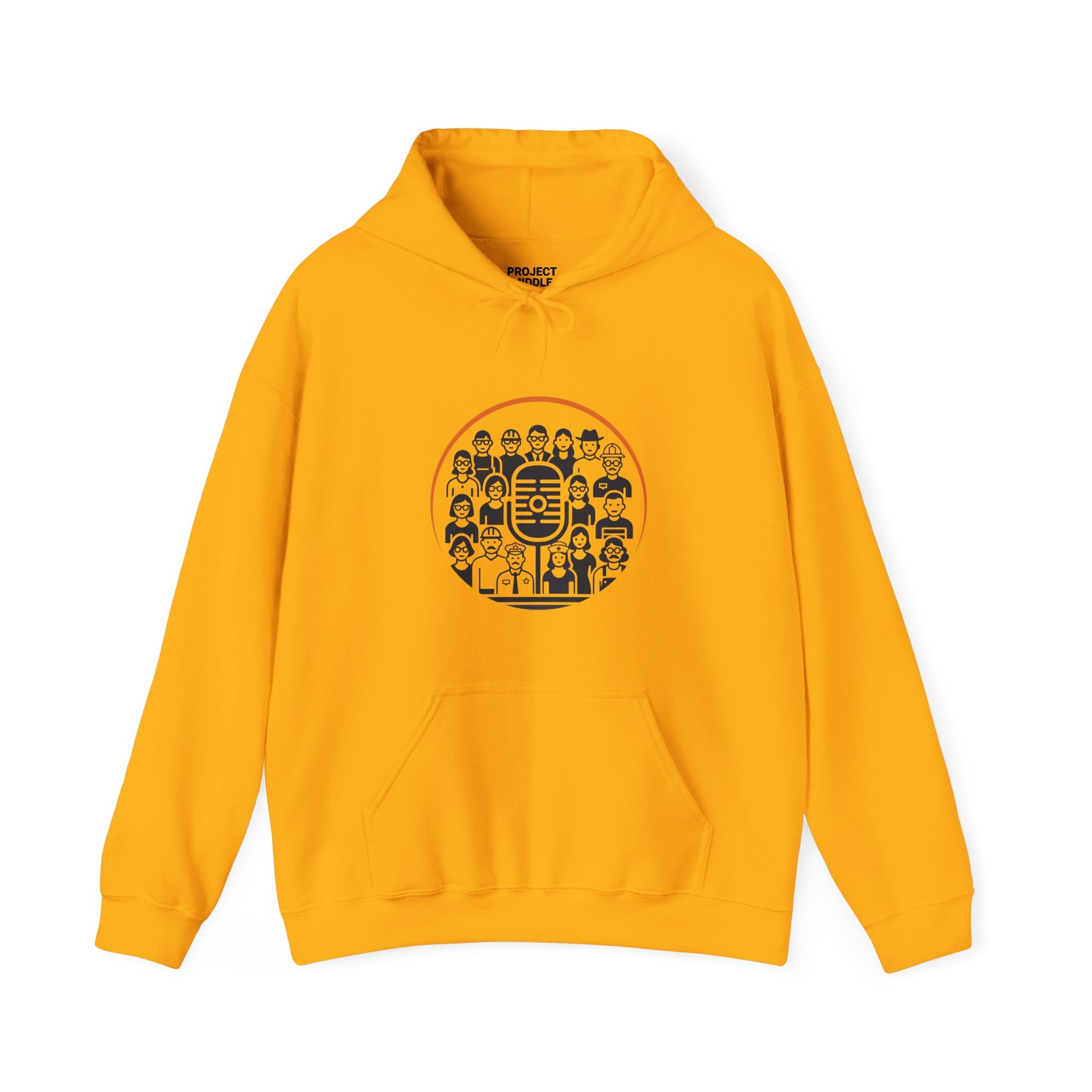 Project Middle Logo Unisex Hoodie