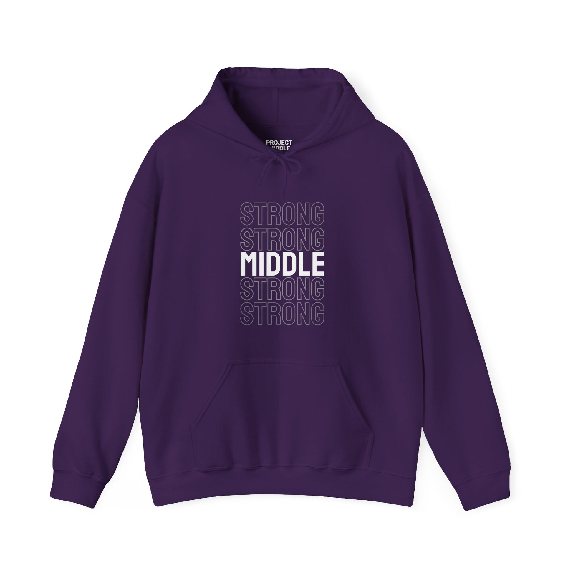 Middle Strong Unisex Hoodie