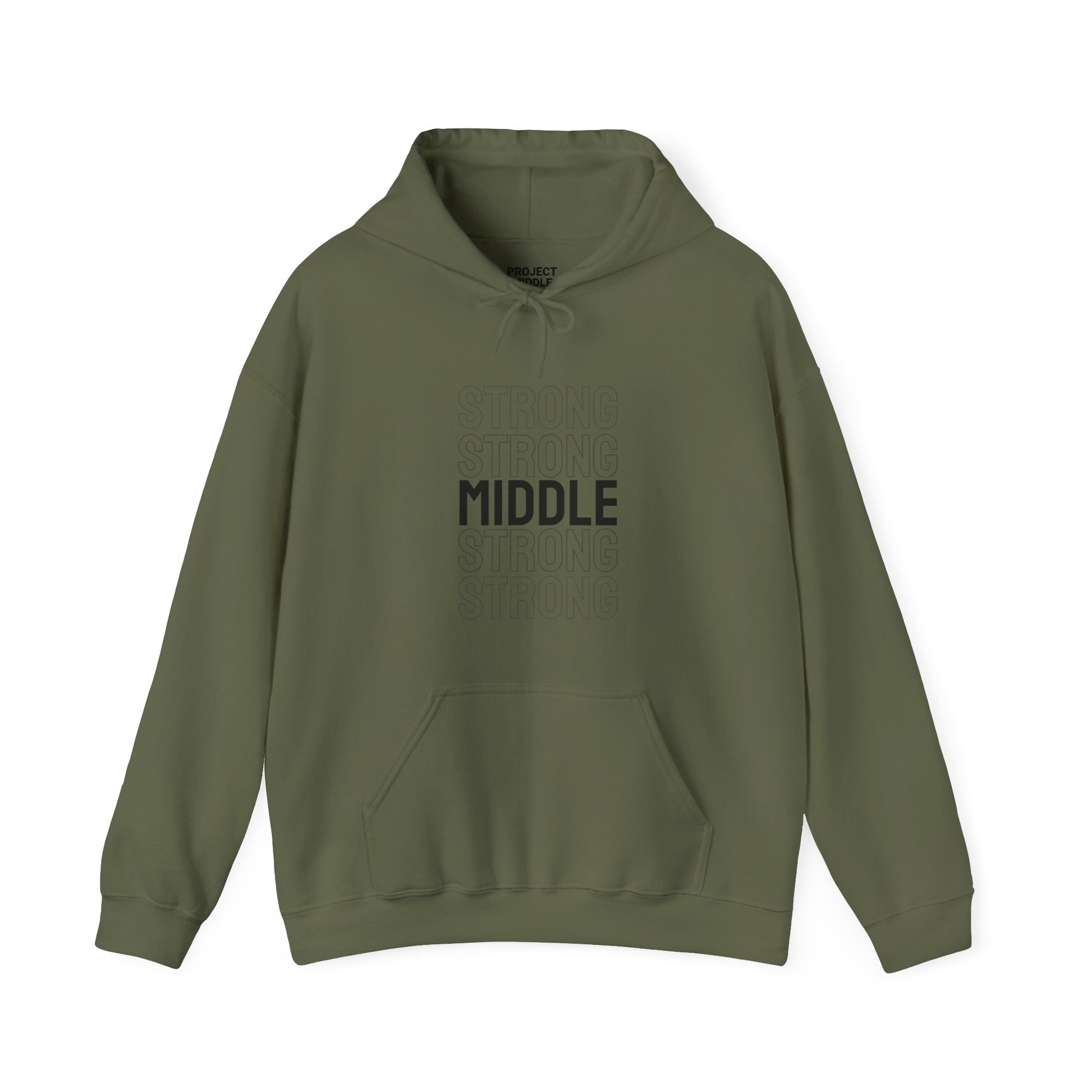 Middle Strong Unisex Hoodie