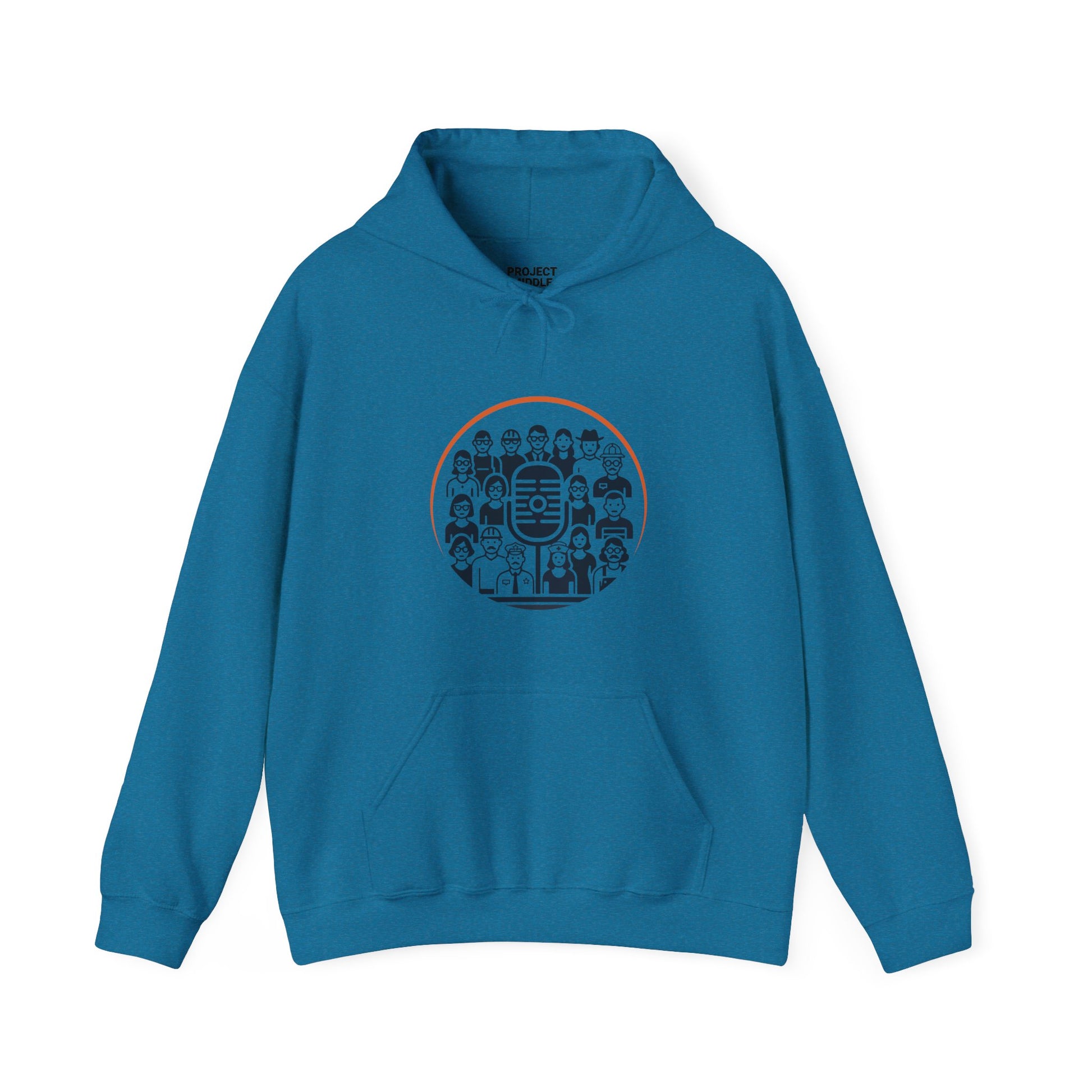 Project Middle Logo Unisex Hoodie