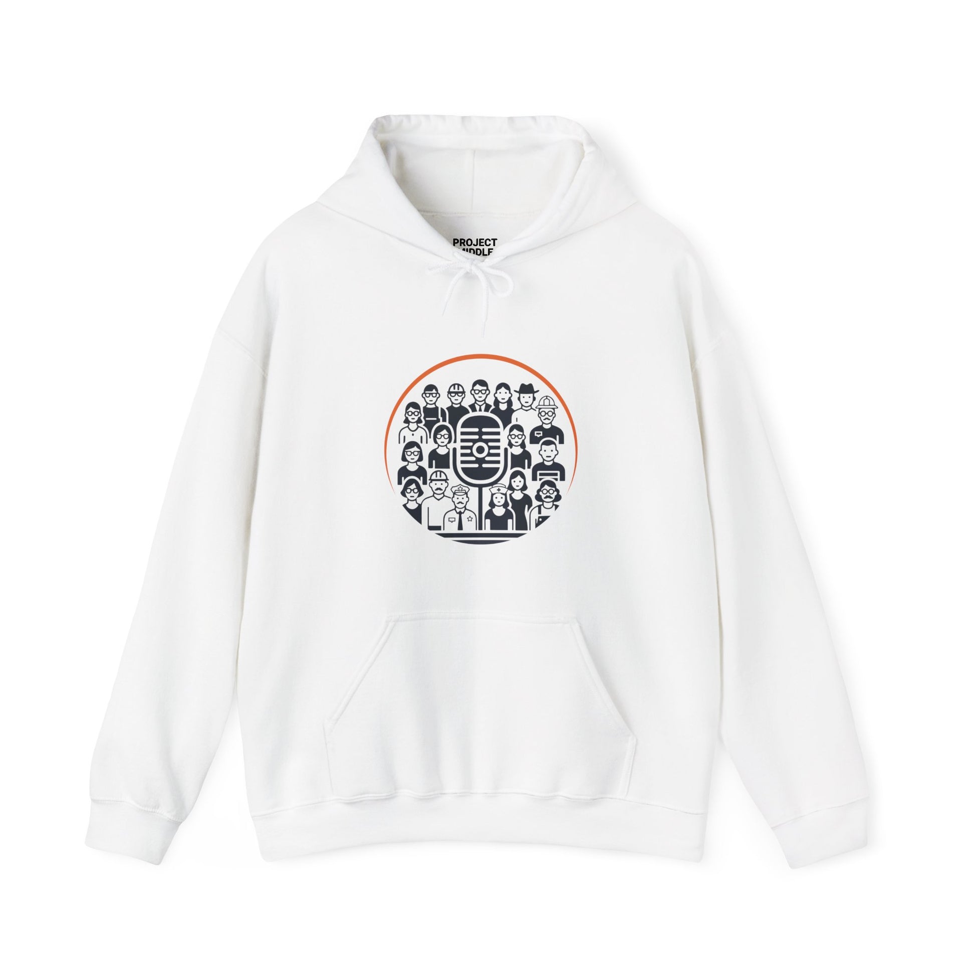 Project Middle Logo Unisex Hoodie