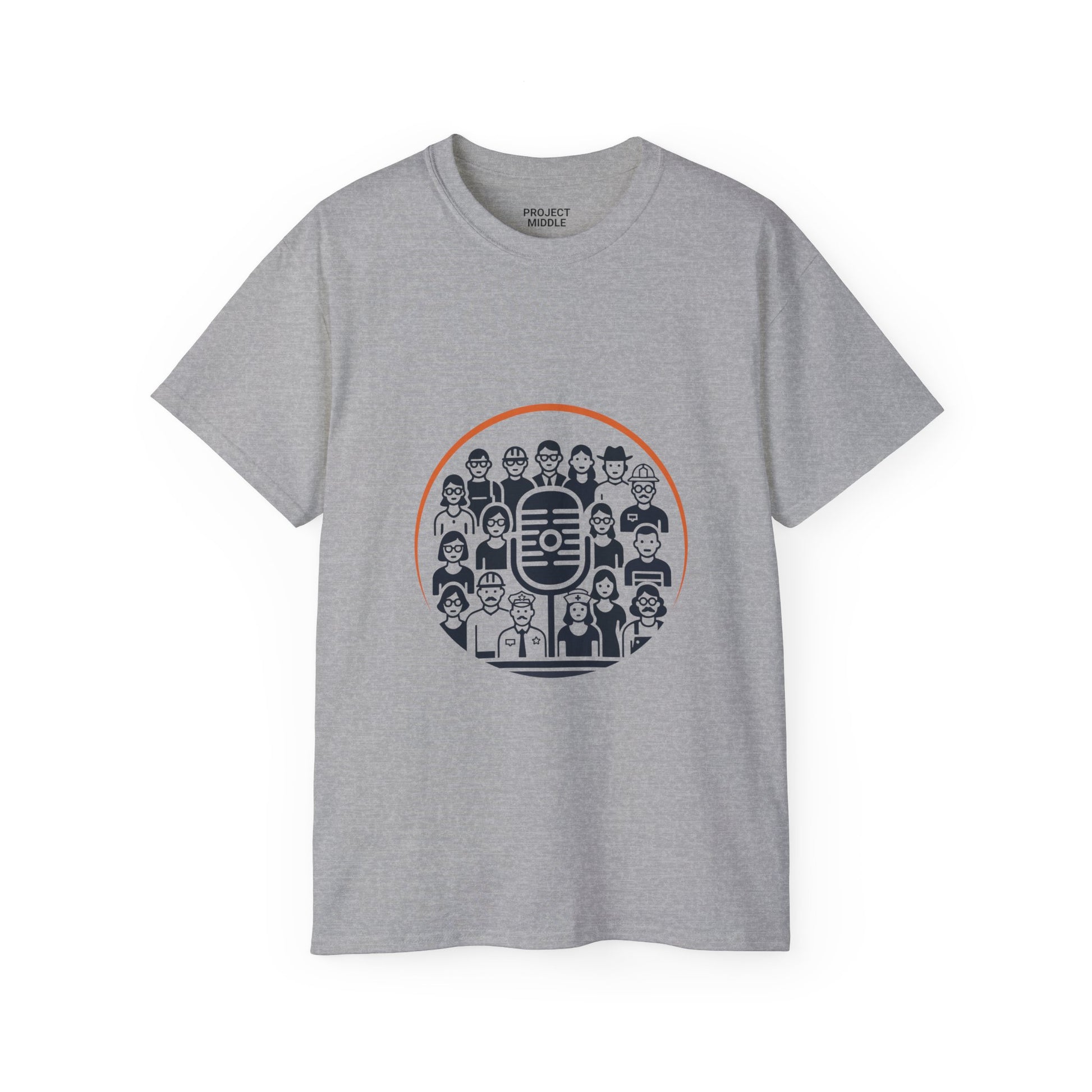 Project Middle Logo Unisex Tee