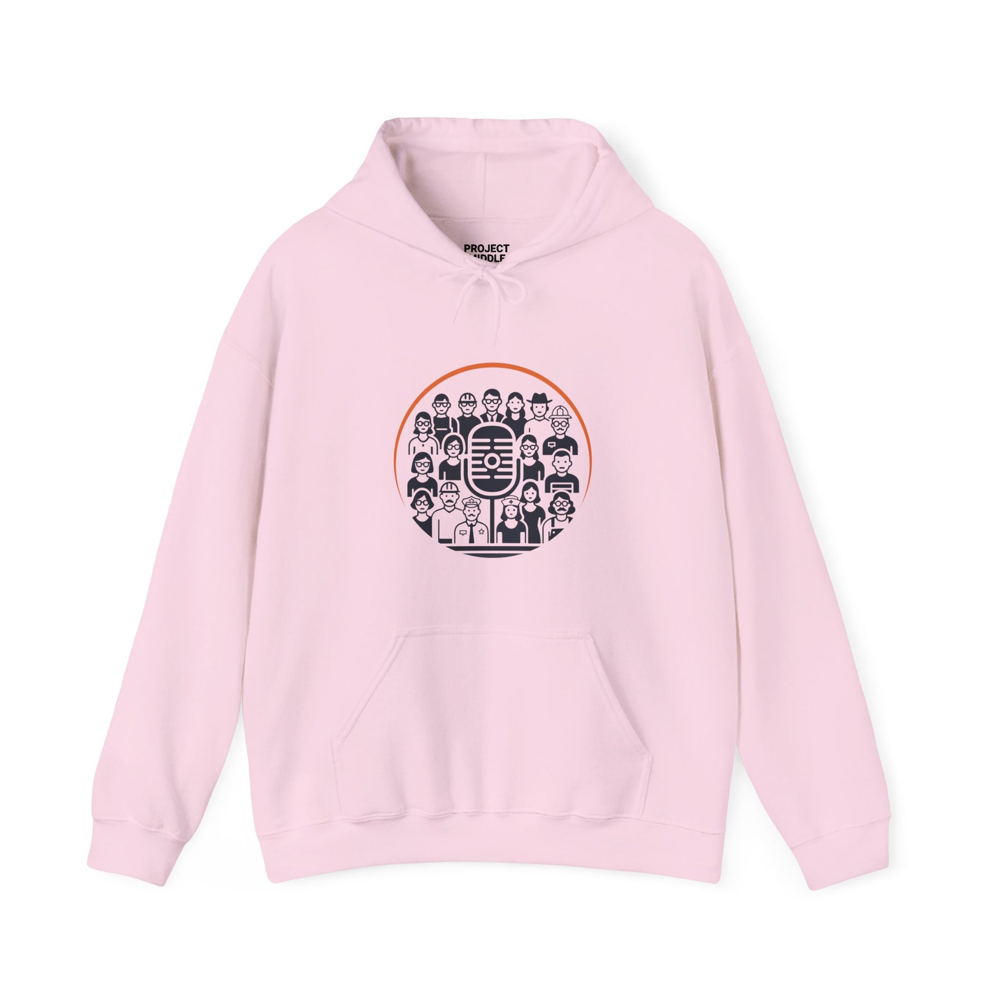 Project Middle Logo Unisex Hoodie